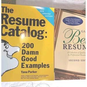 The Resume Catalog Book And Gallery Of The Best Resumes Book